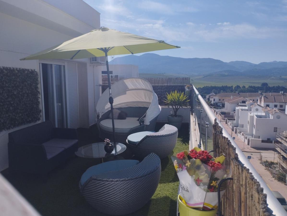 Atico Rilque, Apartamentos Independientes Con Jacuzzi Privado Y Terraza En Ronda Ngoại thất bức ảnh