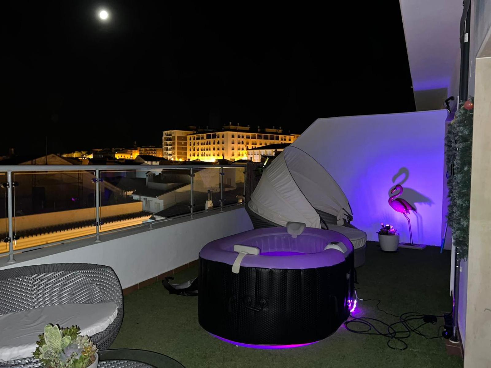 Atico Rilque, Apartamentos Independientes Con Jacuzzi Privado Y Terraza En Ronda Ngoại thất bức ảnh
