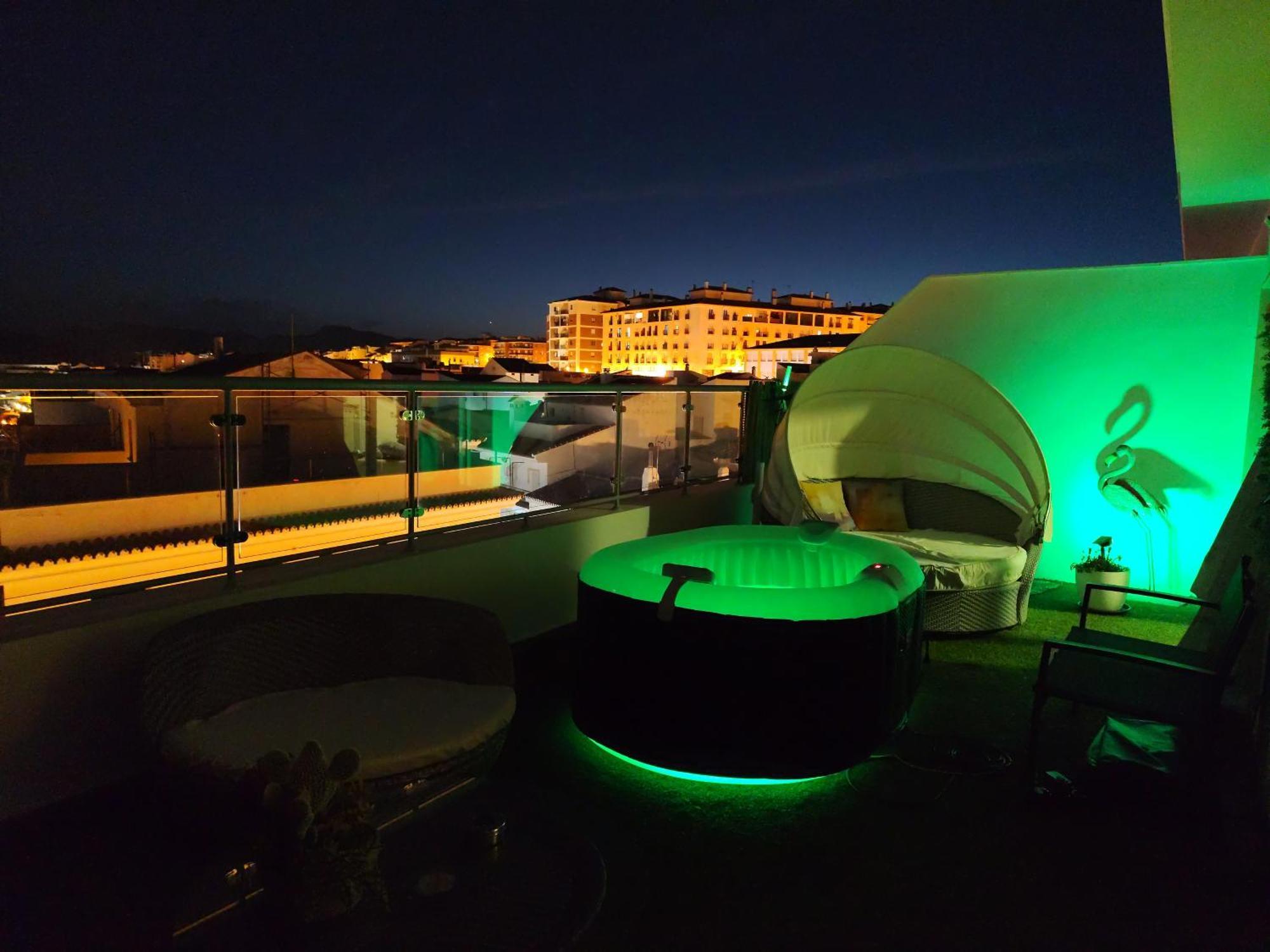 Atico Rilque, Apartamentos Independientes Con Jacuzzi Privado Y Terraza En Ronda Ngoại thất bức ảnh